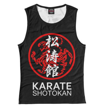 Майка для девочек Karate Shotokan