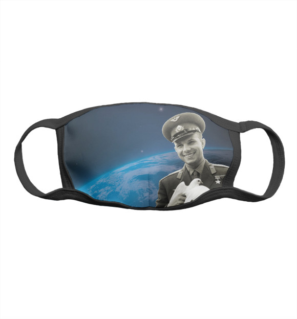 Мужская Маска Гагарин с голубем мира