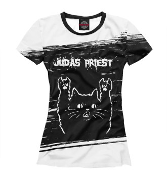 Футболка для девочек Judas Priest | Рок Кот