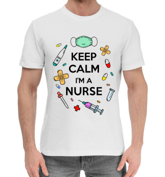Хлопковая футболка Медсестра