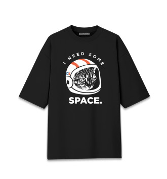 Хлопковая футболка оверсайз Need Some Space