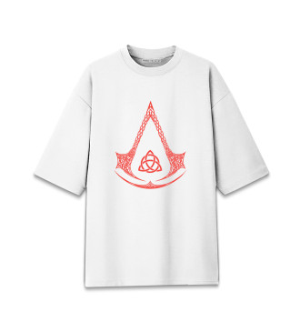 Хлопковая футболка оверсайз Assassin's Creed
