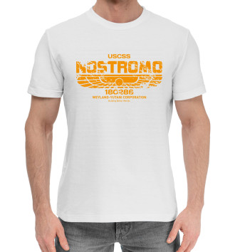 Хлопковая футболка Nostromo