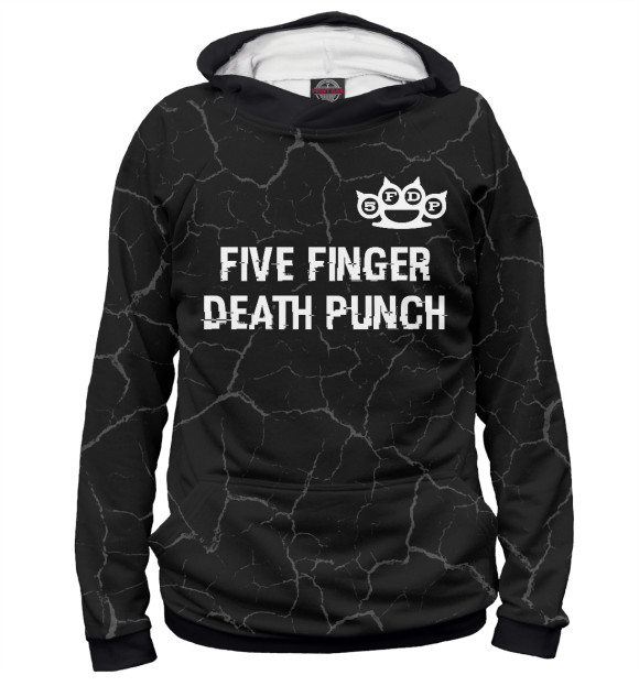 Худи Five Finger Death Punch Glitch Black для девочек 