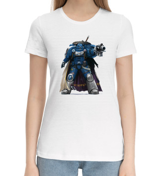 Женская Хлопковая футболка Warhammer