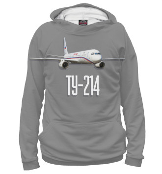 Худи для мальчиков Самолет Ту-214