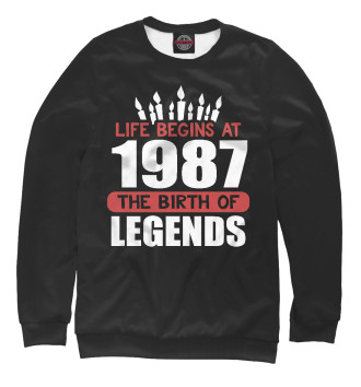 Свитшот 1987 - рождение легенды