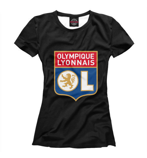 Футболка Olympique lyonnais для девочек 