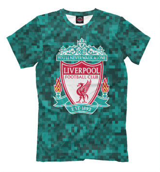 Мужская Футболка Liverpool FC Camouflage