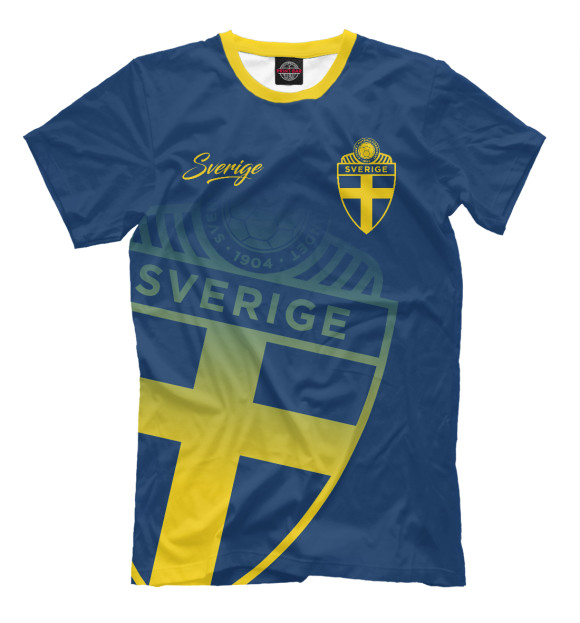 Футболка Швеция для мальчиков 