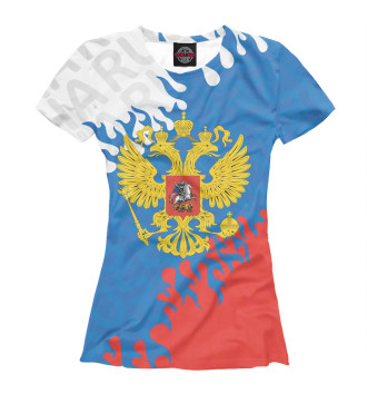 Футболка Флаг и герб России