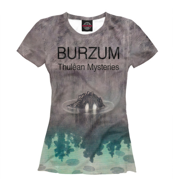 Футболка Thulean Mysteries - Burzum для девочек 