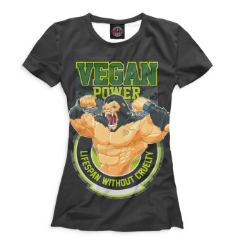 Футболка Vegan Power