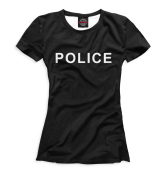 Женская Футболка Police