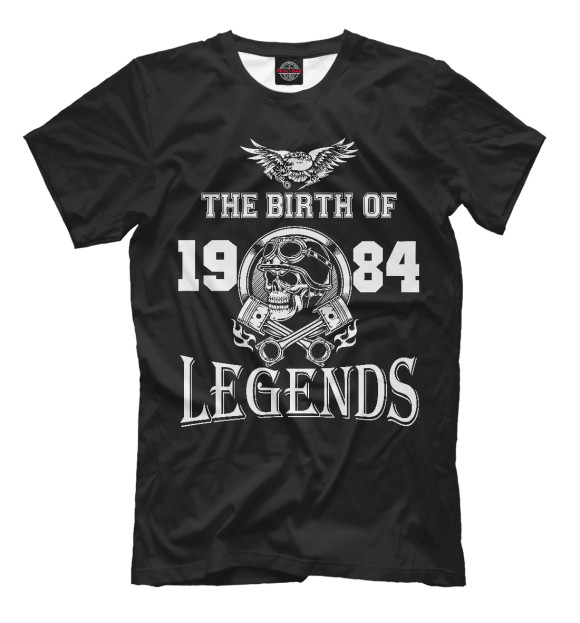 Футболка Рождение легенды - 1984 для мальчиков 