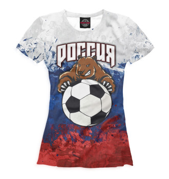 Футболка для девочек Сборная России