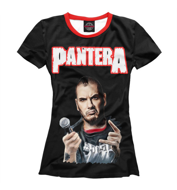 Футболка Pantera Phil Anselmo для девочек 