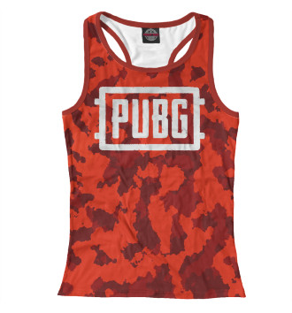 Борцовка PUBG Red Abstract