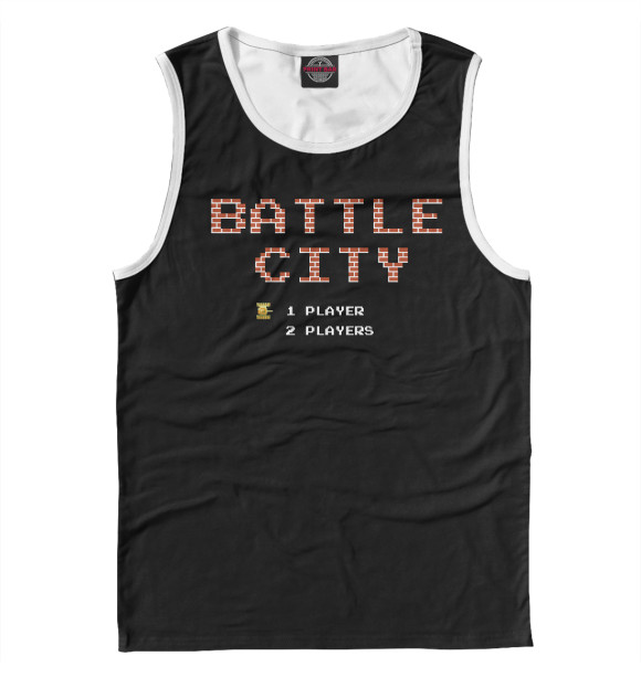 Майка Battle City | Танчики для мальчиков 