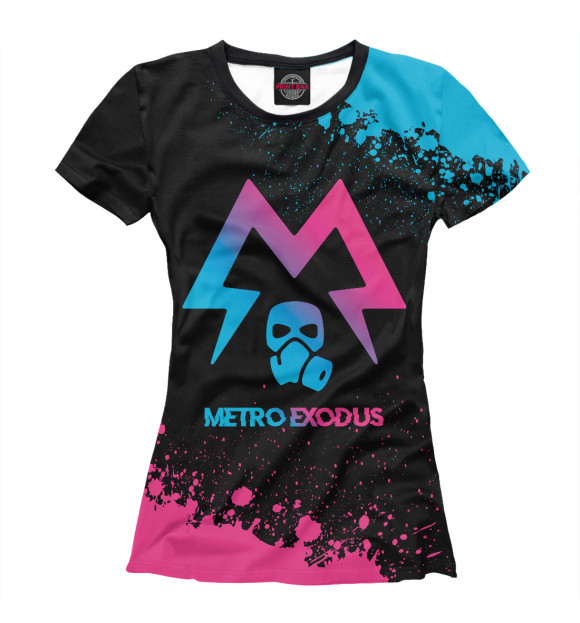 Футболка Metro Exodus Neon Gradient для девочек 