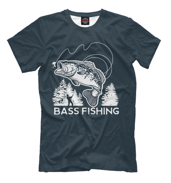 Футболка Bass Fishing для мальчиков 