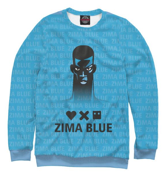 Свитшот Любовь, смерть и роботы zima blue для мальчиков 