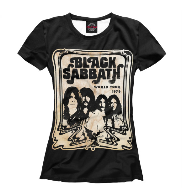 Футболка Black Sabbath для девочек 
