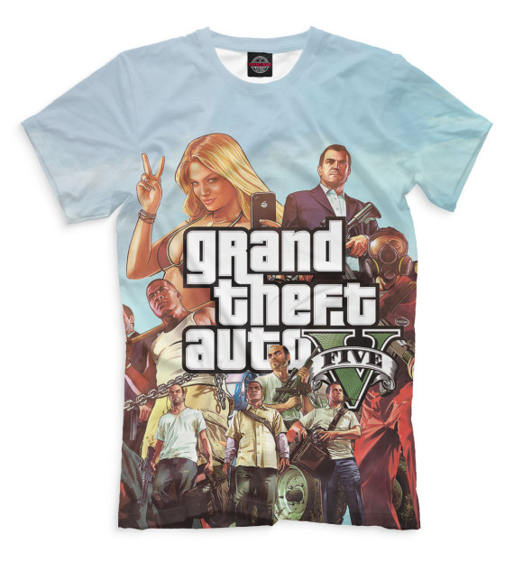 Футболка Grand Theft Auto V для мальчиков 