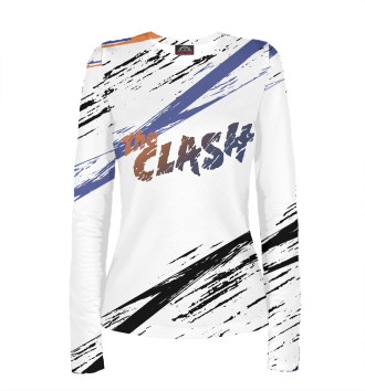 Лонгслив The clash (color logo)