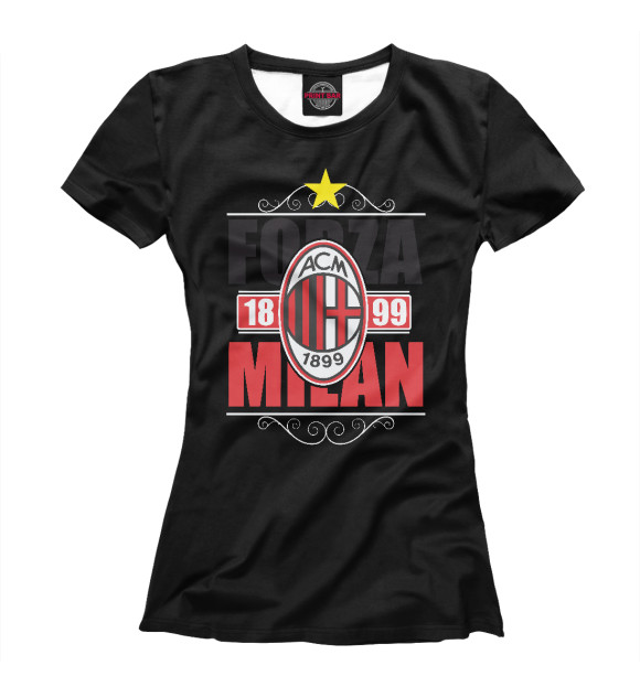 Футболка Forza Milan для девочек 