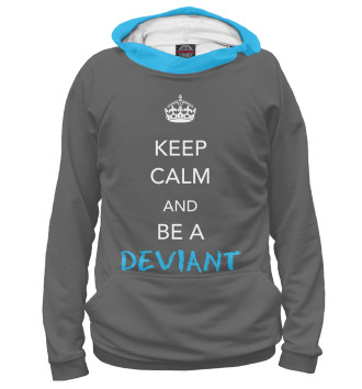 Худи Keep calm and be a deviant