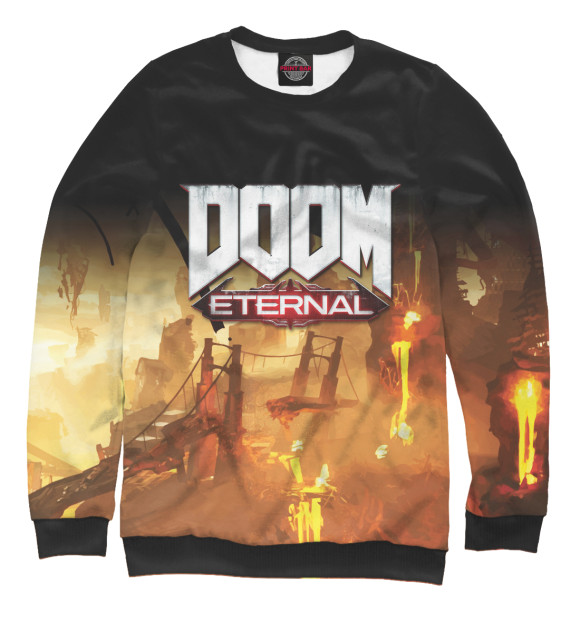 Свитшот Doom Eternal для девочек 