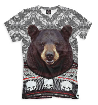 Футболка Медведь в свитере