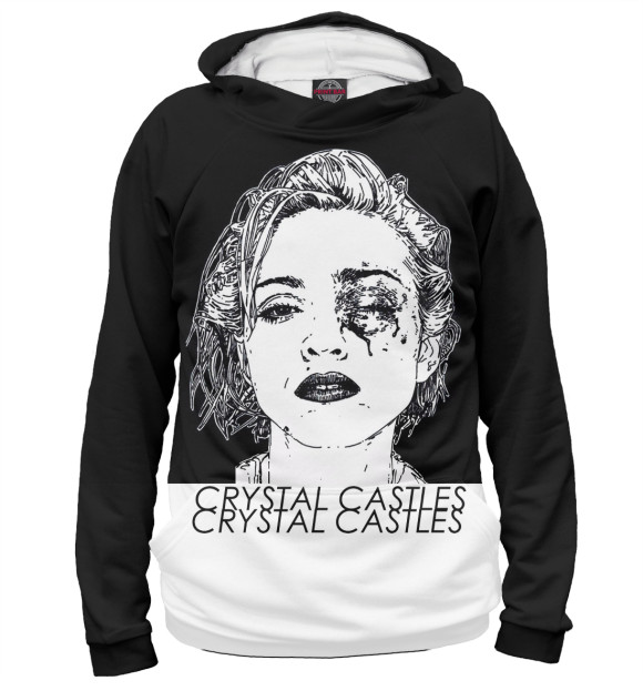 Худи Crystal Castles для девочек 