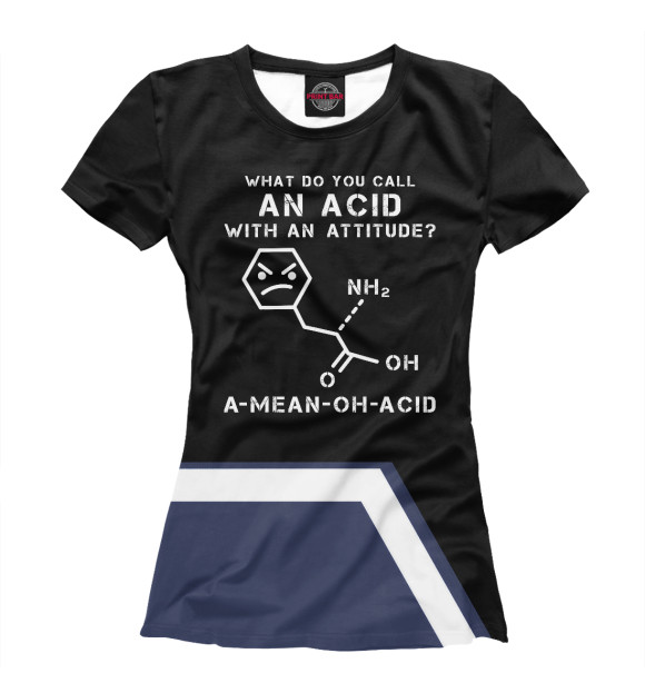 Футболка Funny Chemistry Amino Sarca для девочек 