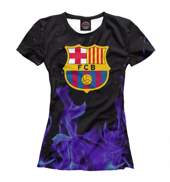 Футболка Barcelona Fire для девочек 