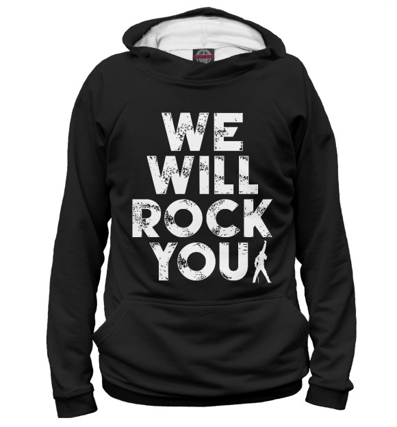 Худи Queen - We Will Rock You для мальчиков 