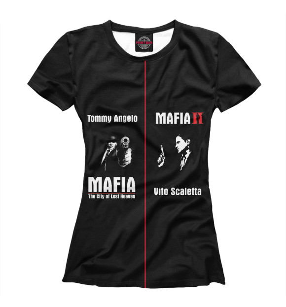 Женская Футболка Mafia