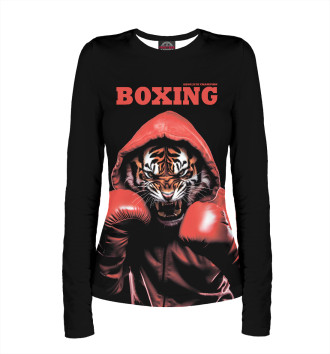 Лонгслив Boxing tiger