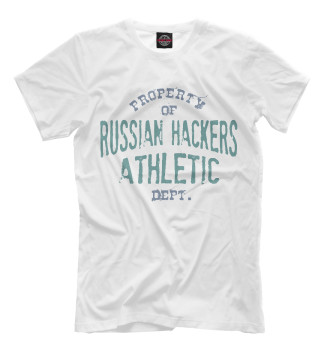 Мужская Футболка Russian Hackers Athletic Dept