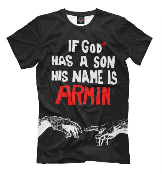 Футболка для мальчиков If God has a son his name Armin