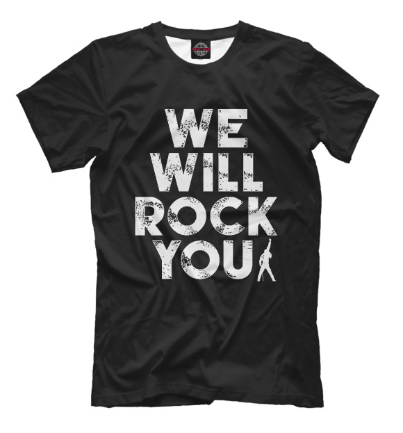 Футболка Queen - We Will Rock You для мальчиков 
