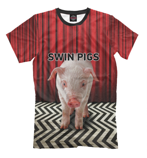 Футболка Swin Pigs для мальчиков 