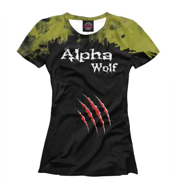 Футболка Alpha Wolf для девочек 