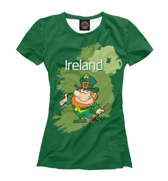 Футболка Ирландия для девочек 