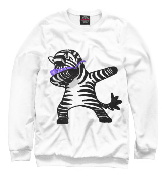 Свитшот для девочек zebra dab