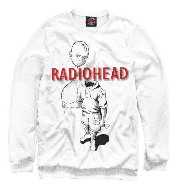 Свитшот Radiohead для девочек 