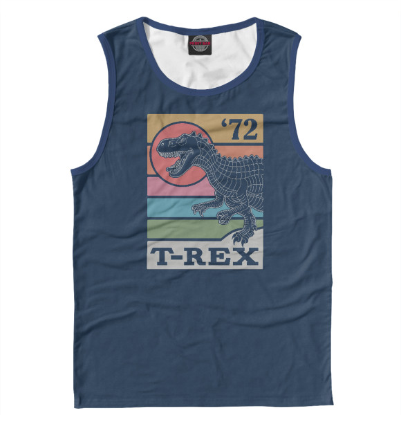 Майка T-rex Динозавр для мальчиков 