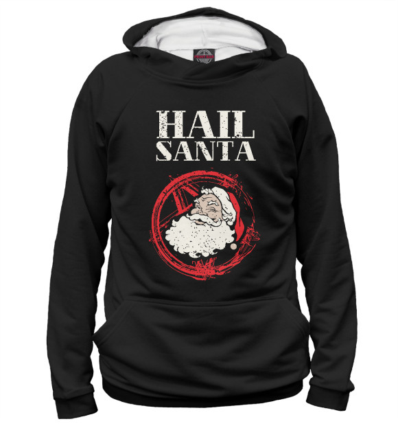 Худи Hail Santa для девочек 