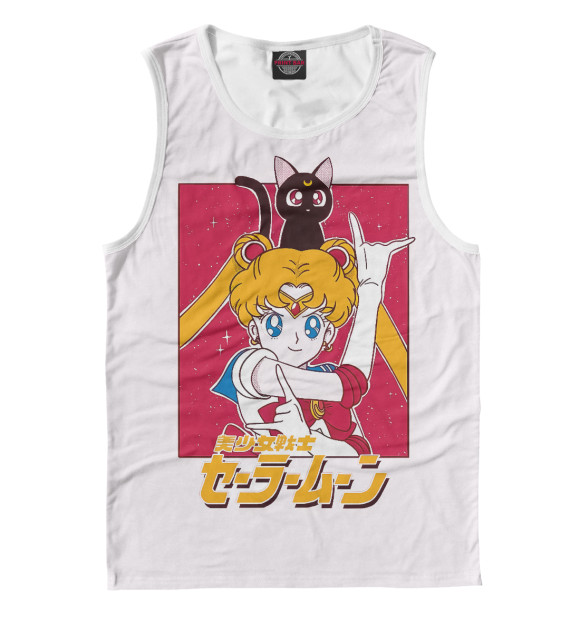 Майка Sailor Moon для мальчиков 